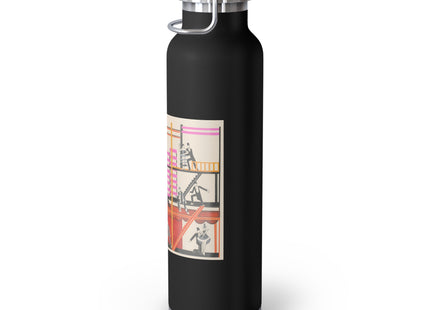 Maquettes de Théatre 4 by Alexandra Exter Copper Vacuum Insulated Bottle, 22oz