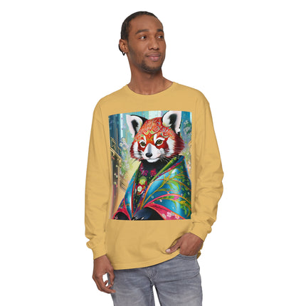 Cybernetic Red Panda Long Sleeve T-Shirt
