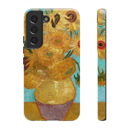 Vase with Twelve Sunflowers by Vincent Van Gogh Phone Cases