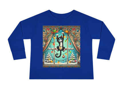 Mischief in Tinselland Toddler Long Sleeve Tee