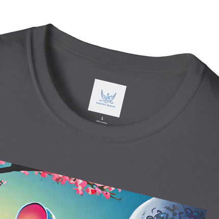 Cyber Samurai Rat Softstyle T-Shirt