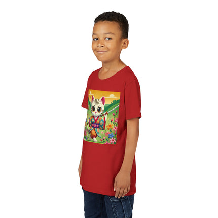 Samurai Kitten Youth Short Sleeve Tee