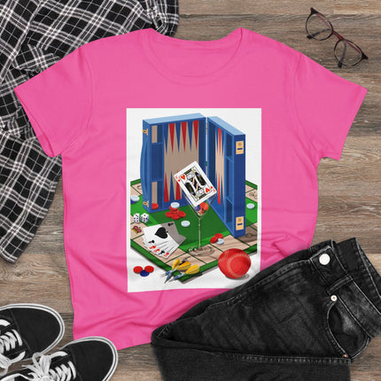 Games Unleashed Women's Midweight Cotton Tee