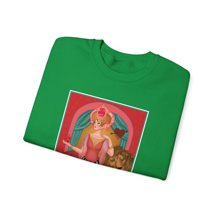 July & Ruby (from the Gem Series) by Sofia Chiostri Heavy Blend™ Crewneck Sweatshirt