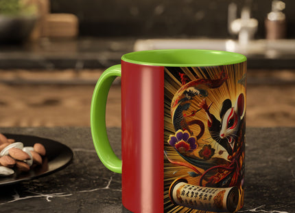 Theatrical Mouse on a Mission Colorful Mugs (11oz, 15oz)