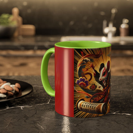Theatrical Mouse on a Mission Colorful Mugs (11oz, 15oz)