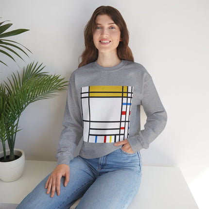 Place de la Concorde by Piet Mondrian Heavy Blend™ Crewneck Sweatshirt