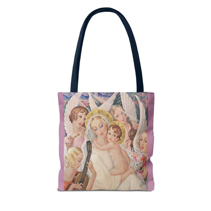 Madonna with Child by Gerda Wegener Tote Bag (AOP)