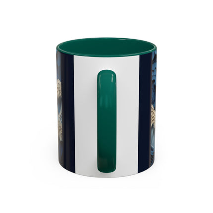 Dramatic Ocean with Crashing Waves Colorful Mugs (11oz, 15oz)
