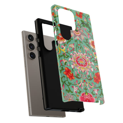 Colorful Floral Pattern by Owen Jones Phone Cases
