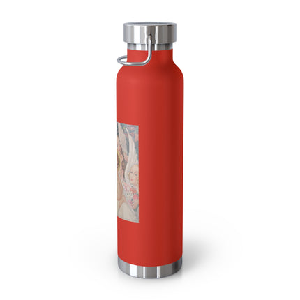 Madonna with Child Surrounded by Musical Angels by Gerda Wegener Copper Vacuum Insulated Bottle, 22oz