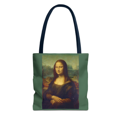 Mona Lisa by Leonardo da Vinci Tote Bag (AOP)