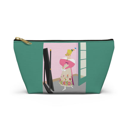 The Yellow Hat Cosmetic Bag – Whimsical 1920s Vogue Elegance