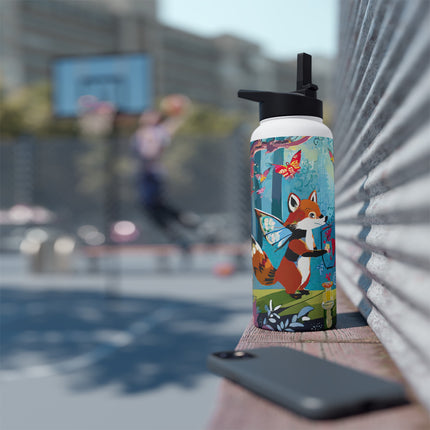 Whimsical Woodland Stainless Steel Water Bottle
