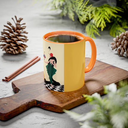 The Marionette Colorful Mugs – Theatrical Glamour & Cabaret Elegance