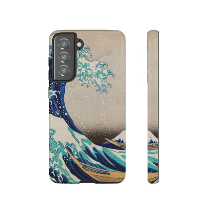 The Great Wave off Kanagawa by Katsushika Hokusai Phone Cases