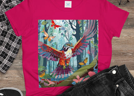 A Colorful Raptor Cotton Tee