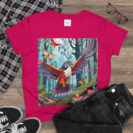 A Colorful Raptor Cotton Tee