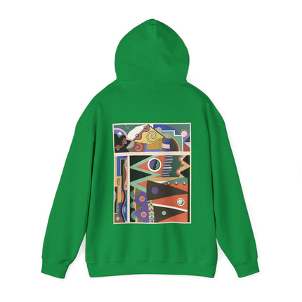 Collection decors et couleurs Pl.03 by Georges Valmier Heavy Blend™ Hooded Sweatshirt