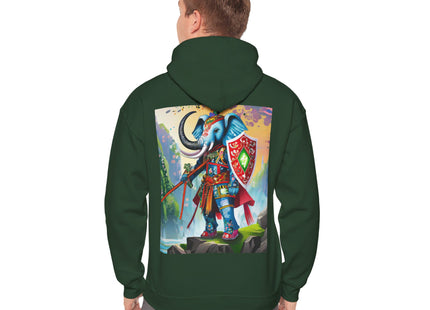 Cyberpunk Elephant – Heavy Blend™ Hooded Sweatshirt