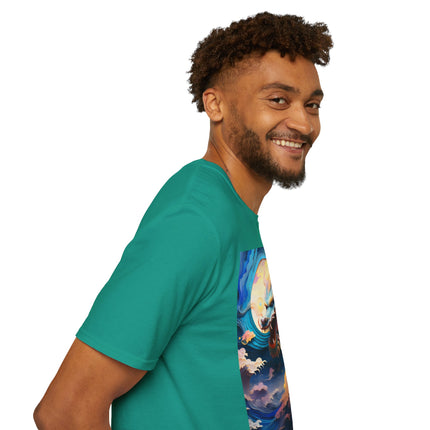 🐉⚡ Dragon of the Tempest Softstyle T-Shirt – Mythic Power & Elemental Majesty