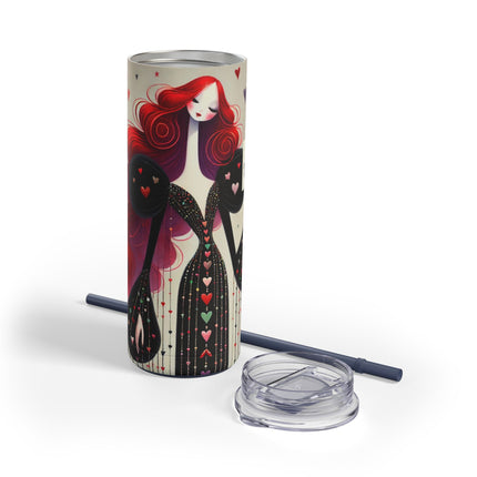 To My Valentine Skinny Matte Tumbler, 20oz