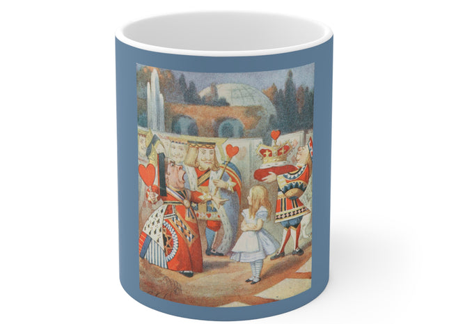 Off with her head! Off with— by Sir John Tenniel Ceramic Mug 11oz
