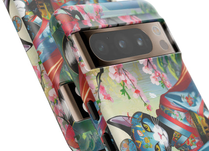 Cyberpunk Geisha Phone Cases