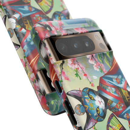 Cyberpunk Geisha Phone Cases