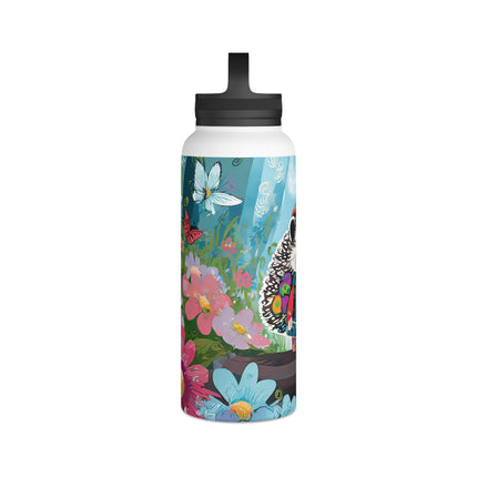 Cute Hedgehog Stainless Steel Water Bottle