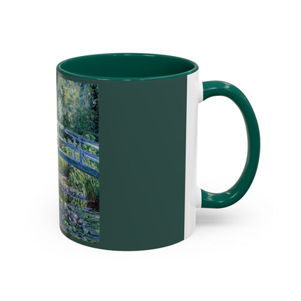 Water Lilies and Japanese Bridge by Claude Monet Colorful Mugs (11oz, 15oz)