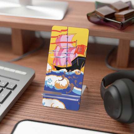 Golden Seas and Whimsical Dreams Mobile Display Stand for Smartphones