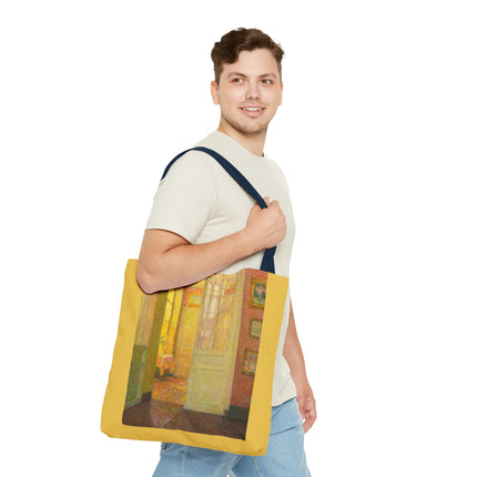 Interior, Window Light by Henri Le Sidaner Tote Bag (AOP)