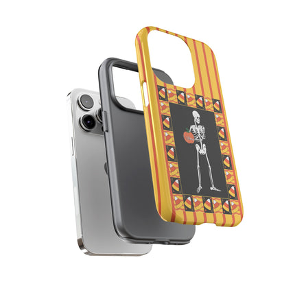 Candy Corn Skeleton Phone Cases