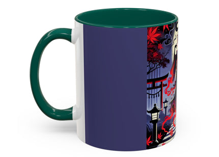 Halloween Sorceress Colorful Mugs (11oz, 15oz)