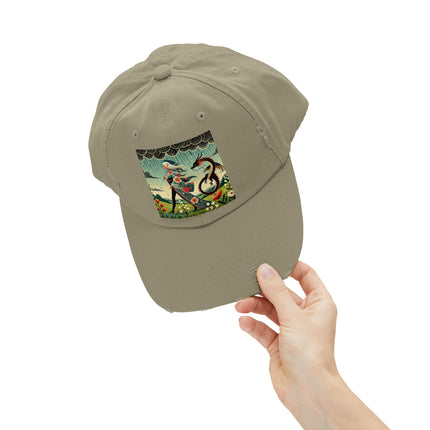 The Dragon Fairy’s Stride Unisex Distressed Cap