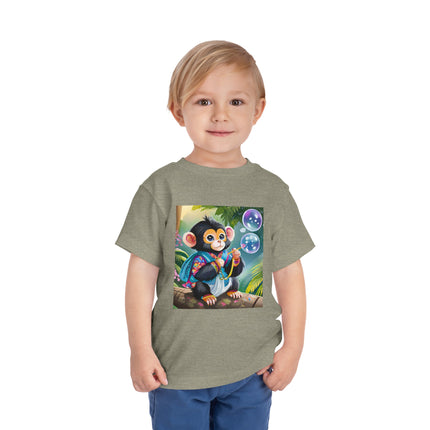 Bubble Magic in the Jungle Toddler Short Sleeve Tee