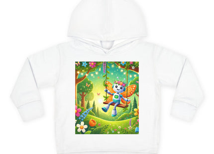 Robot Fairy Toddler Pullover Fleece Hoodie