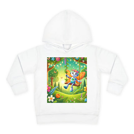 Robot Fairy Toddler Pullover Fleece Hoodie