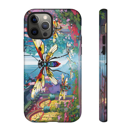 Neon Swarm Phone Cases