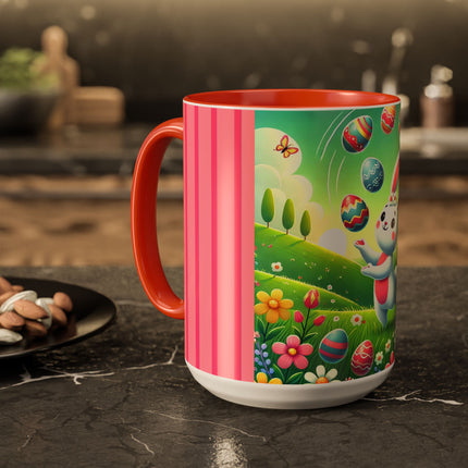 Easter Bunny’s Colorful Mugs (11oz, 15oz)