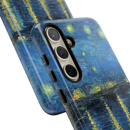 Starry Night Over the Rhone by Vincent Van Gogh Phone Cases
