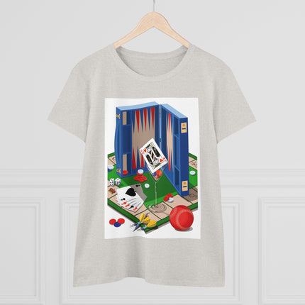Games Unleashed Women's Midweight Cotton Tee