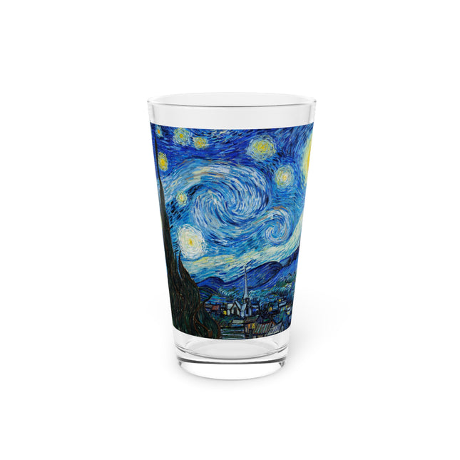 The Starry Night by Vincent Van Gogh Glass, 16oz