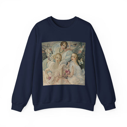 Les Femmes Fatales by Gerda Wegener Heavy Blend™ Crewneck Sweatshirt