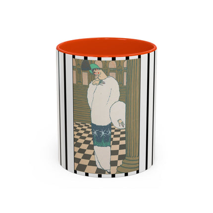 Les Hermines by Georges Lepape Colorful Mugs (11oz, 15oz)