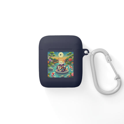 Melodic Kitten by the Koi Pond AirPods and AirPods Pro Case