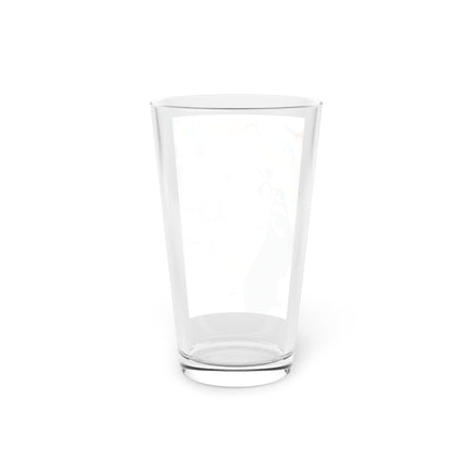 Celestial Masquerade Pint Glass – Theatrical Elegance & Floating Whimsy