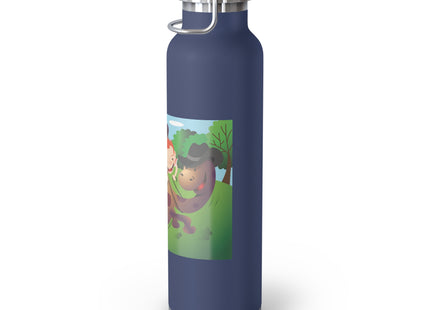 Rip-Roaring Fun Copper Vacuum Insulated Bottle, 22oz