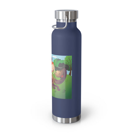 Rip-Roaring Fun Copper Vacuum Insulated Bottle, 22oz